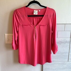 Three-quarter length top